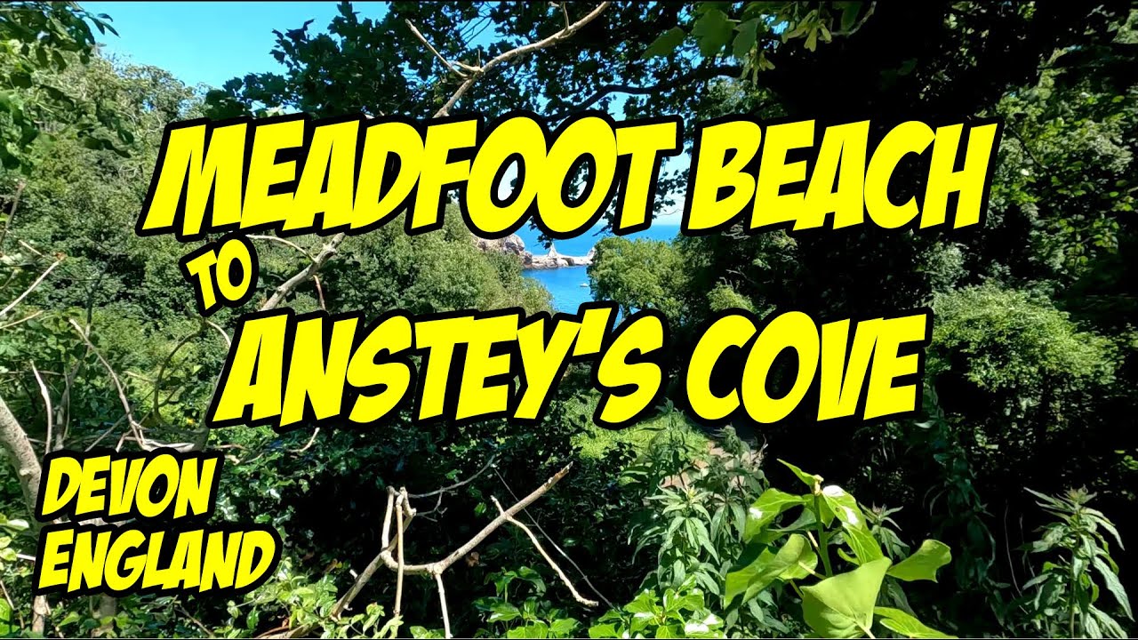 Strolling from Meadfoot Beach to Anstey's Cove Torquay Devon