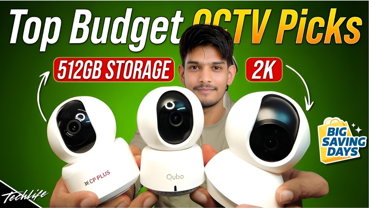 Best CCTV Camera Under ₹2,000 🔥 Top 3 WiFi Security Cameras Under 2K  (India 2026)