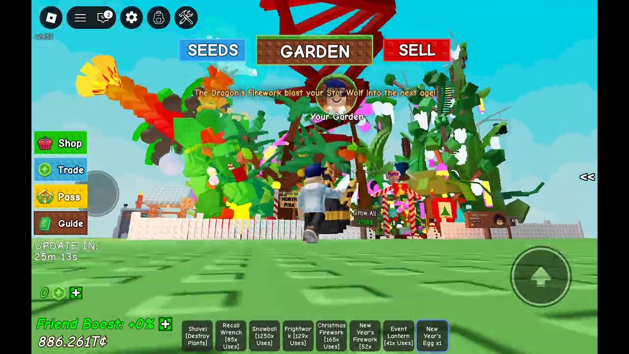 Admin abuse in grow a garden #8 (1st episode in 2026)