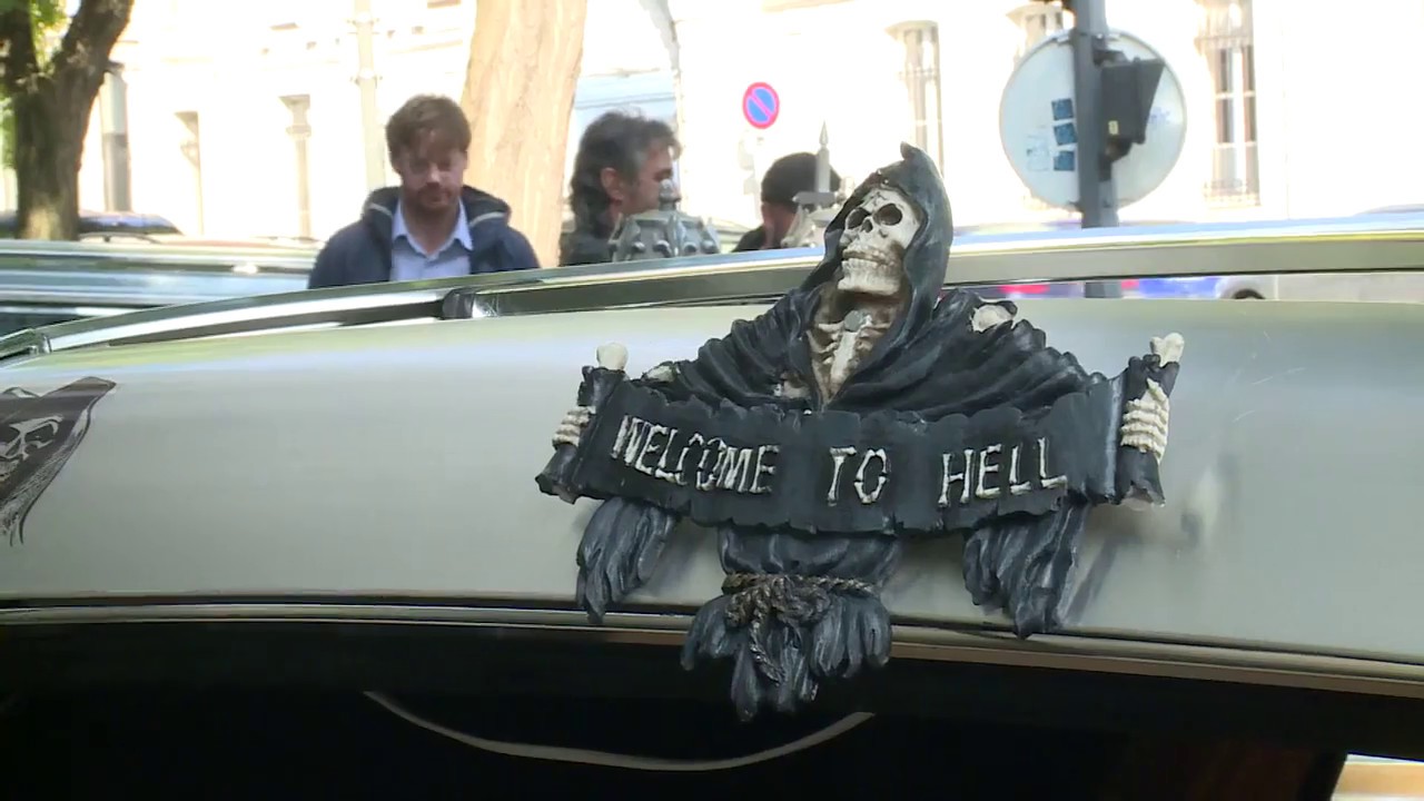 Reportage fan de  corbillard