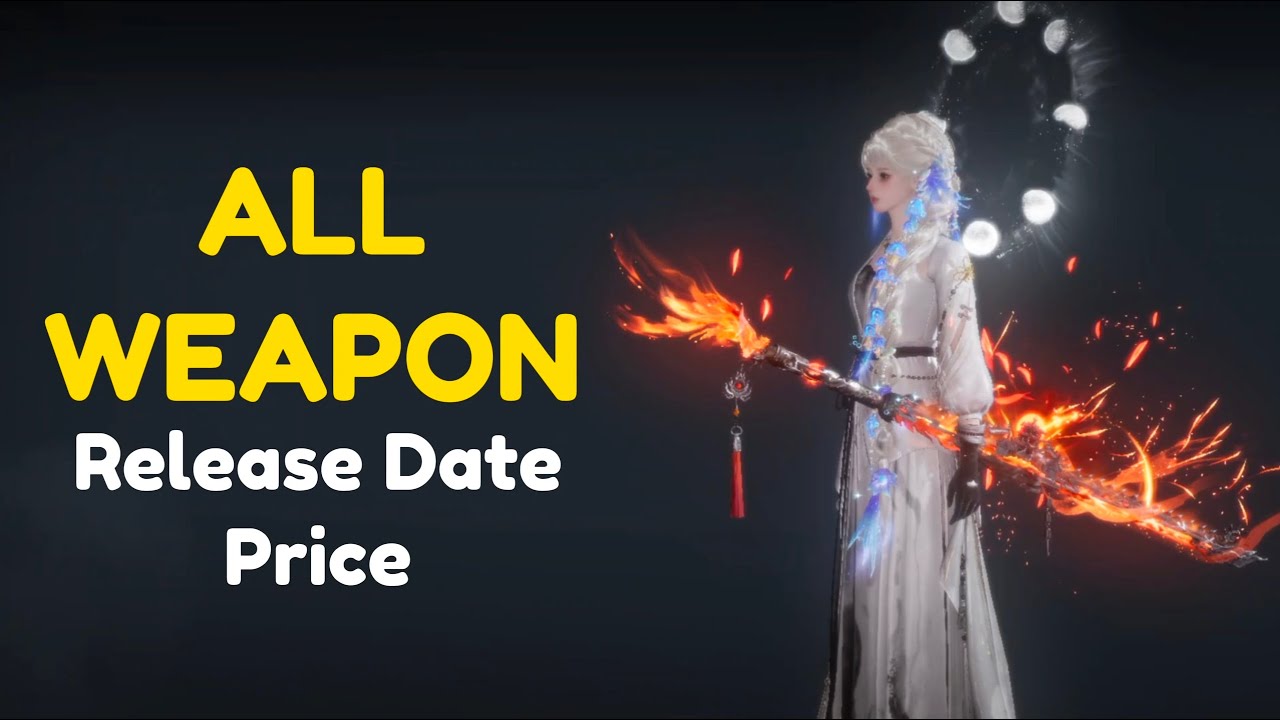 ALL UPCOMING WEAPON SKINS - Where Winds Meet