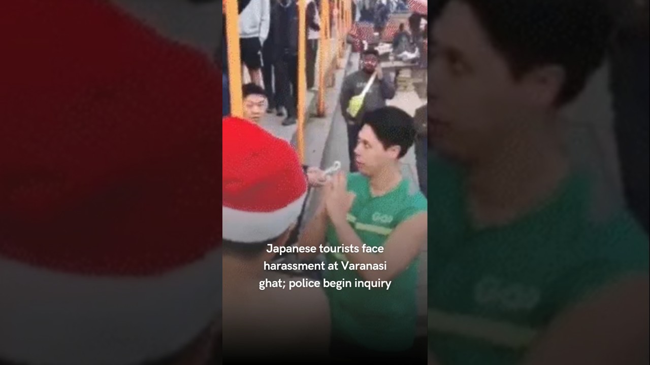 Japanese tourists face harassment at Varanasi ghat; police begin inquiry