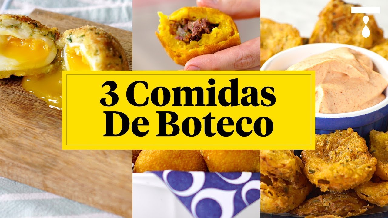 3 COMIDAS DE BOTECO PARA FAZER EM CASA