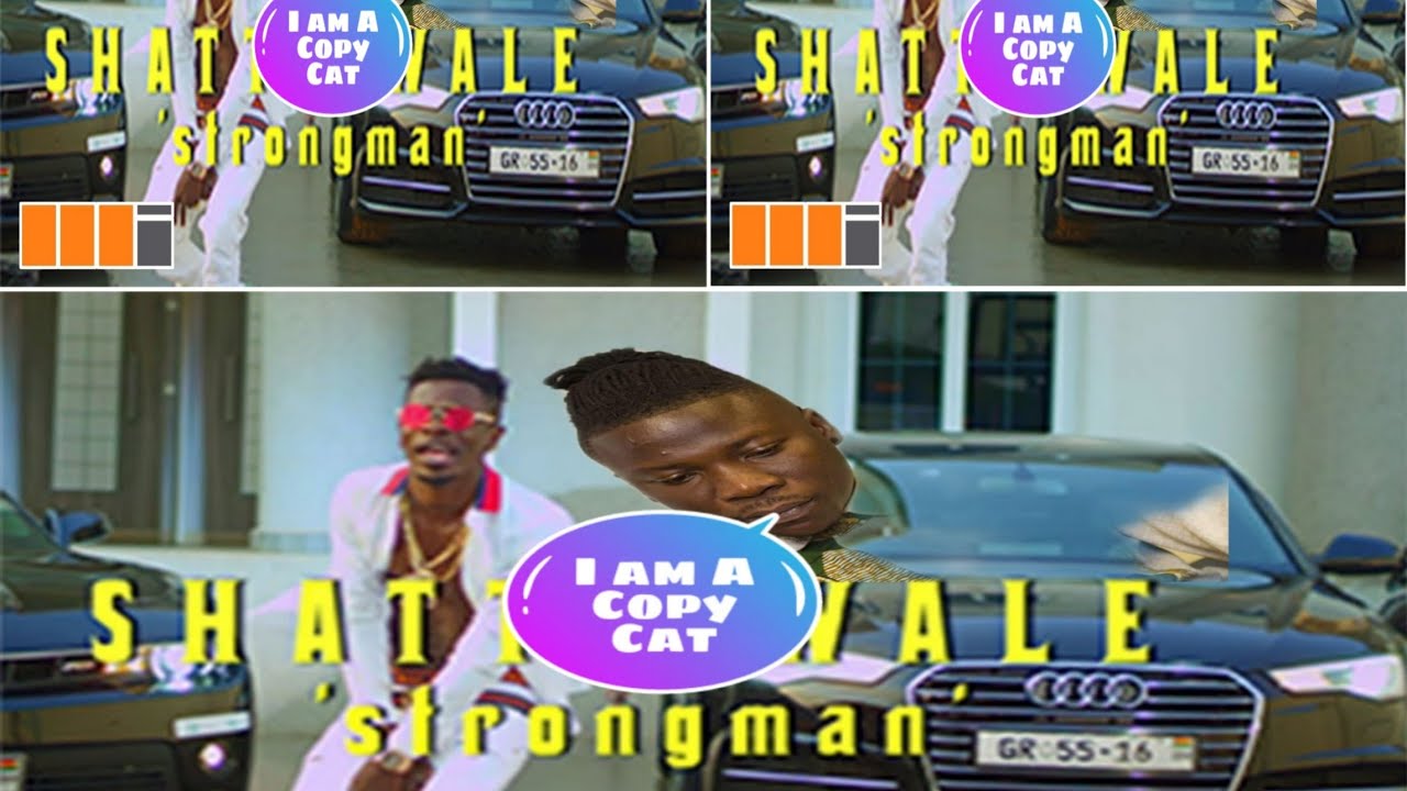 Copy Cat Stonebwoy Caught Again as he Steals Style and Lyrics From Shatta Wale's Strong Man Song