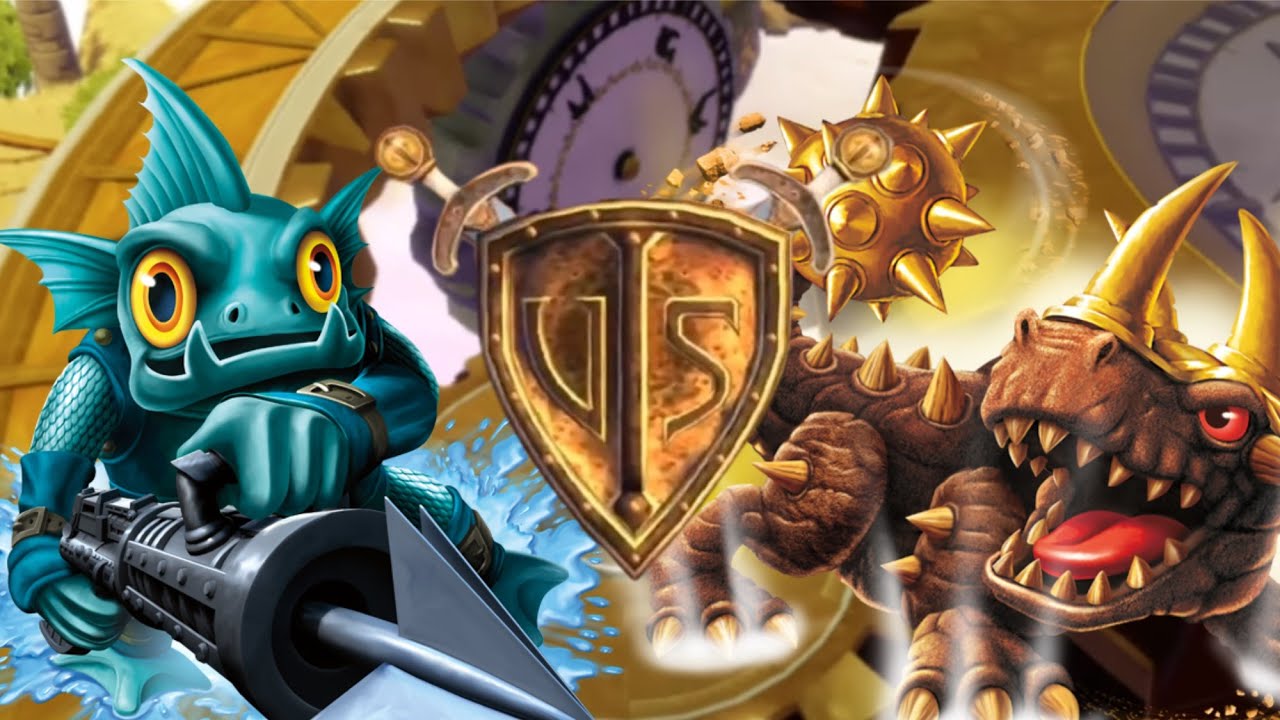 Gill Grunt Vs Series 2 Bash PVP Arena Battle Skylanders Swap Force (Local)