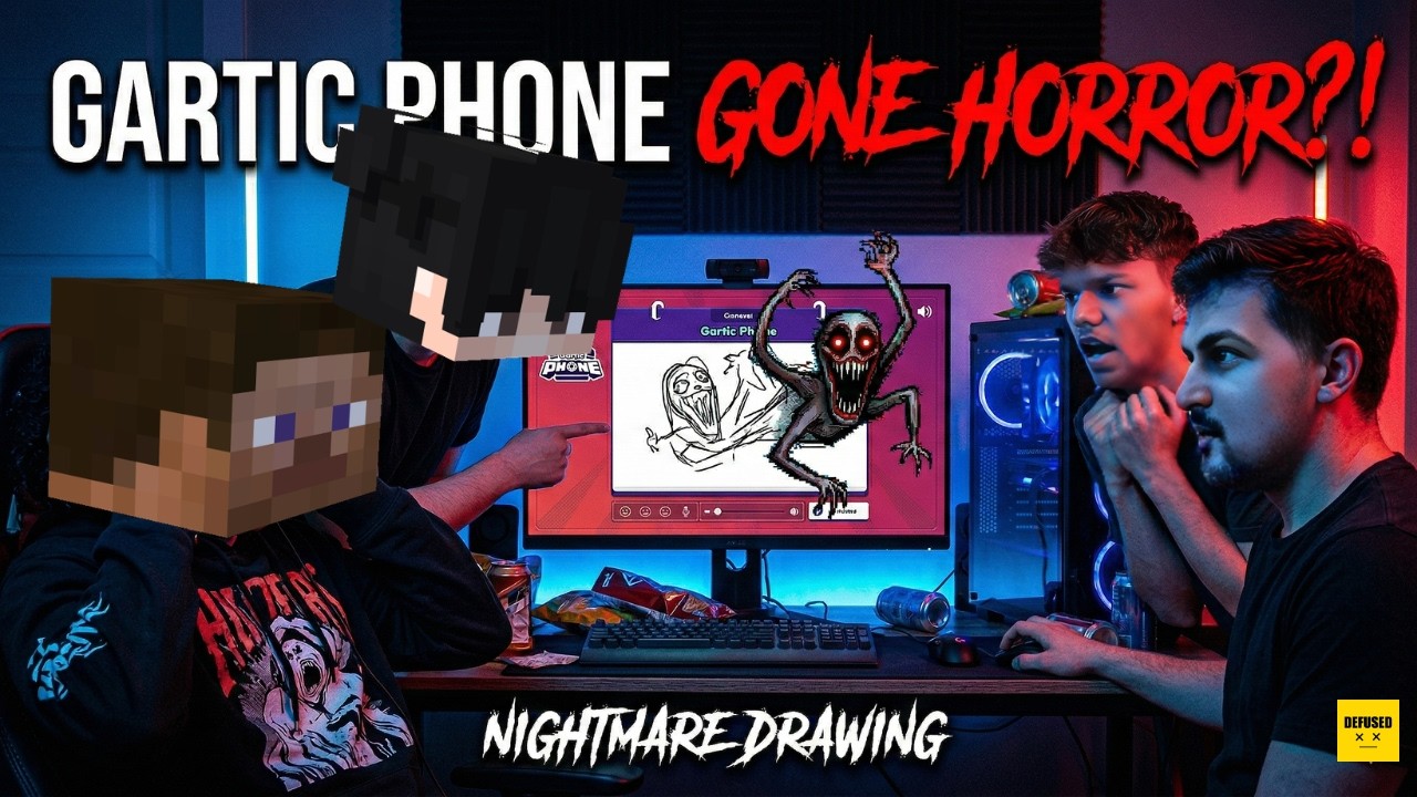 Ultimate Gartic Phone Challenge | @DefusedDevil