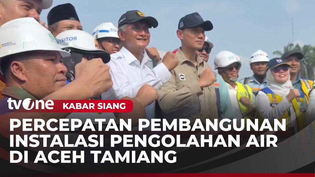 Kemen PU dan Kemenko Infrastruktur Perkuat Suplai Air Bersih di Aceh Tamiang | Kabar Siang