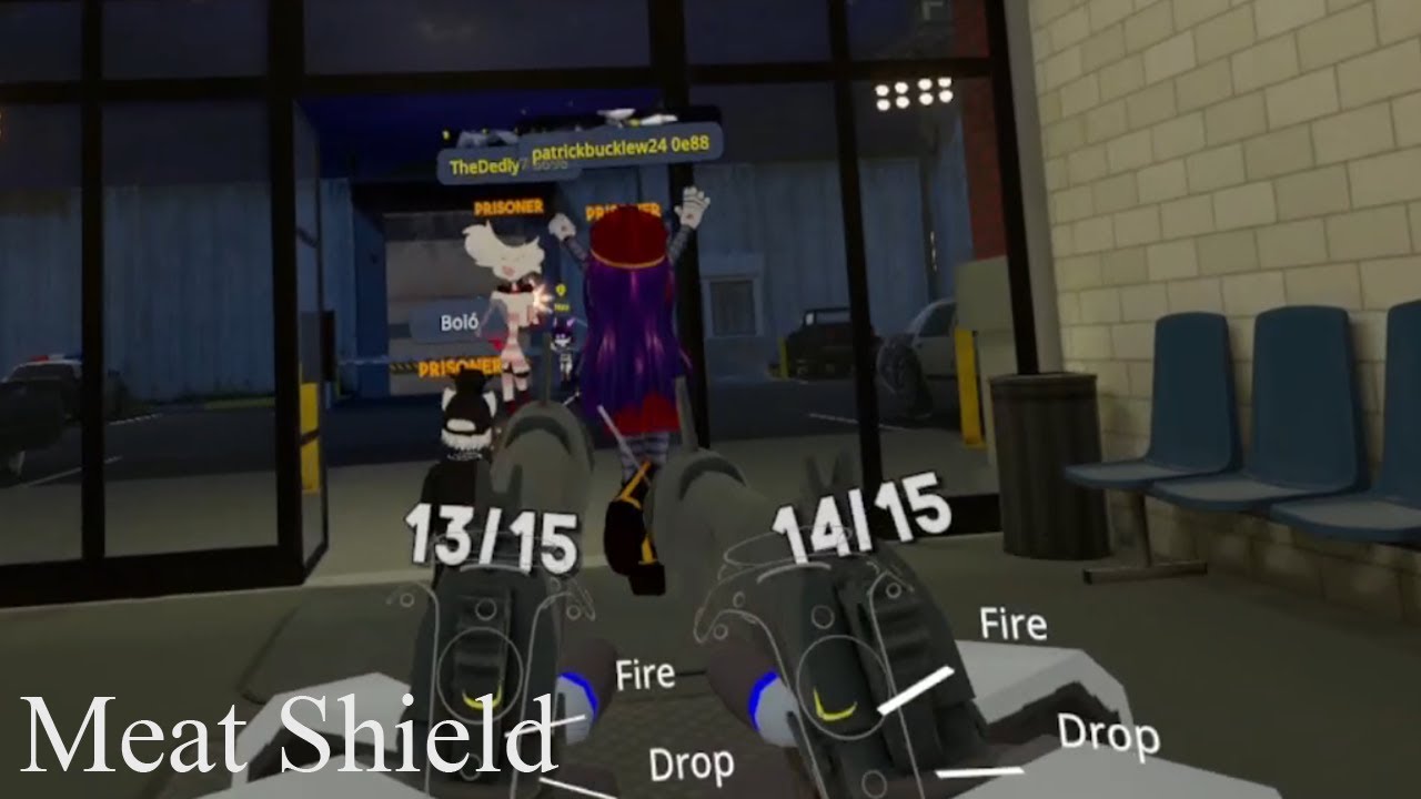 A Standard Prison Escape Lobby - Murder Drones Vr