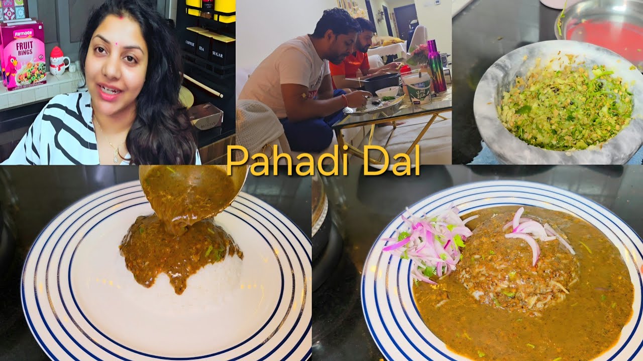 Itne Dino Se Soch Ke Aaj Banaya Uttrakhand Ki  Pahadi Dal Chaunsa || Bhai Aa Gaya Wapas Ghar