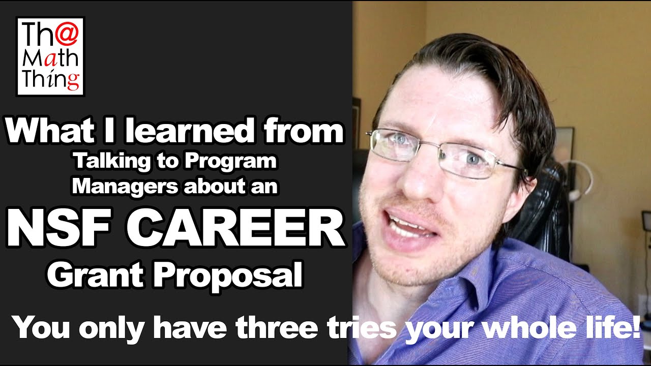 What I learned talking to NSF Program Managers about CAREER Grants