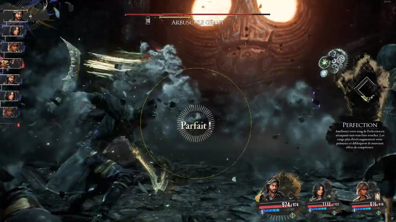Arbuscule G&eacute;ant - Parry no hit - Expert - Clair Obscur : Expedition 33