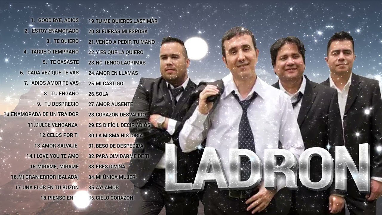 LADRON &Eacute;XITOS DEL AYER -  LADRON LOS 30 M&Aacute;S GRANDES &Eacute;XITOS.