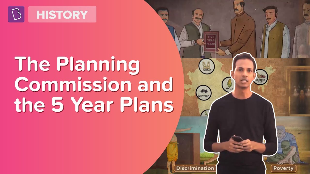 The Planning Commission And The 5 Year Plans | Class 8 - History | Learn With BYJU'S