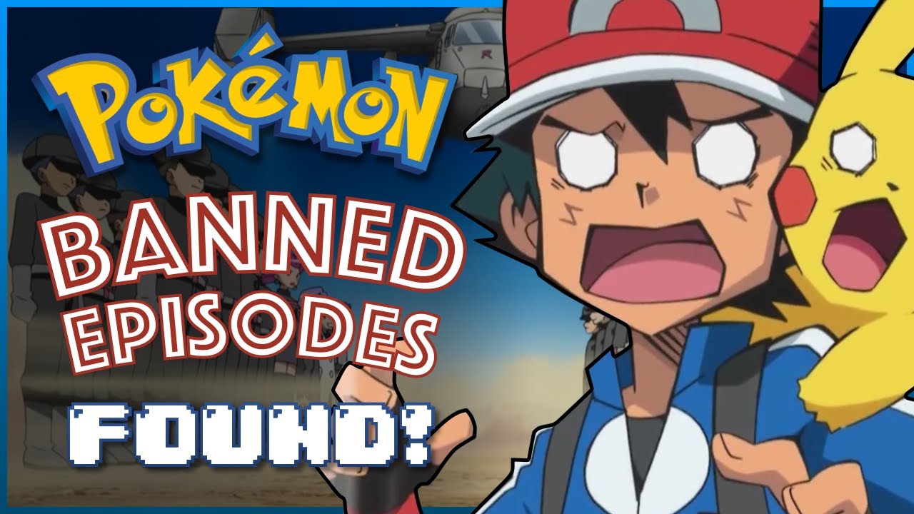 Мы нашли ПОТЕРЯННЫЕ запрещенные серии Pokemon!
