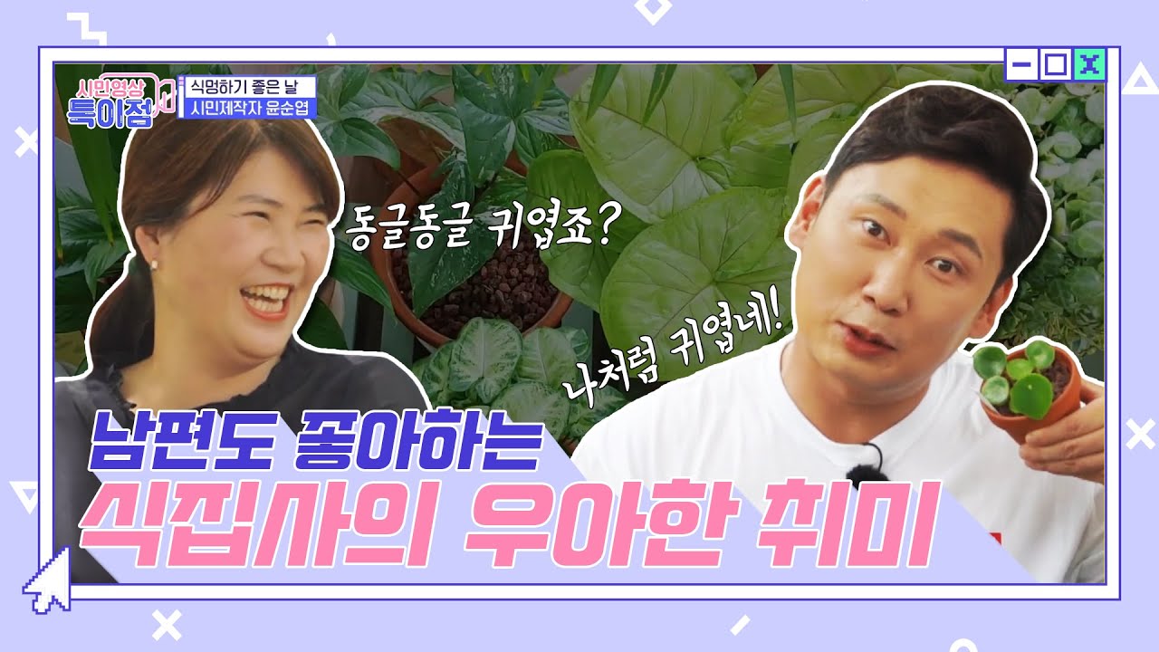 남편도 좋아하는 식집사의 우아한 취미 ep.11 