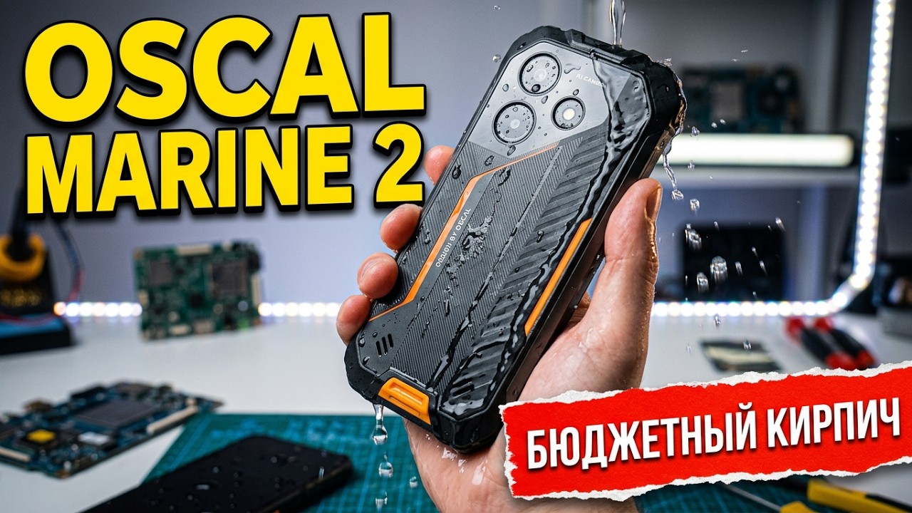 💥 НОВИНКА 2025 👉 Blackview OSCAL Marine 2 - ЗАЩИЩЕННЫЙ БЮДЖЕТНИК С БОЛЬШИМ АККУМУЛЯТОРОМ