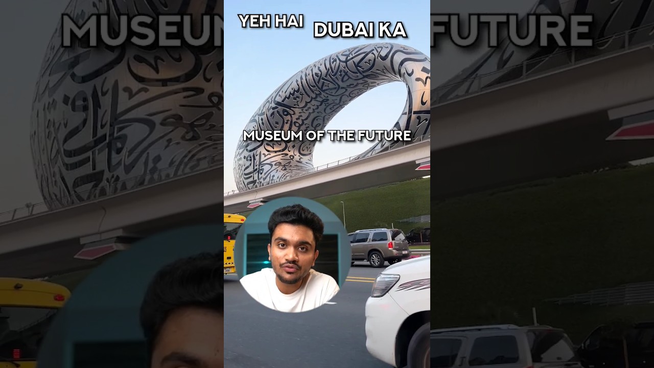 What's Inside *Museum of The Future* in Dubai? #shorts