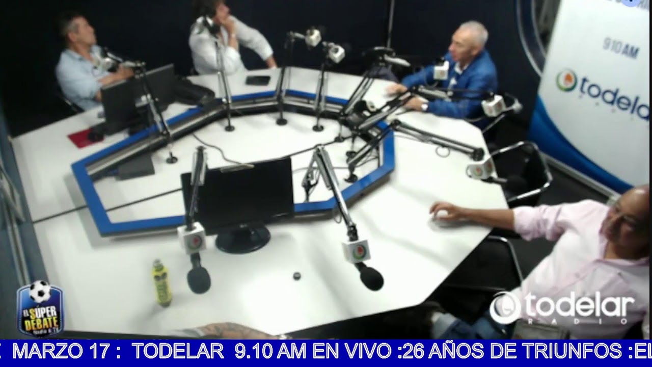 EL SÚPER DEBATE  MARZO 17 :  TODELAR  9.10 AM EN VIVO :26 AÑOS DE TRIUNFOS :
