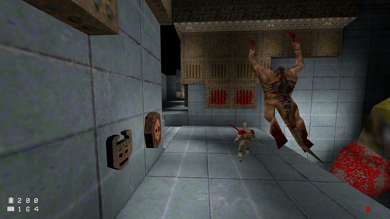 Quake - Liminal Spaces Jam - Reasons to Go On - Exploration Map 80% Kills 100% Secrets