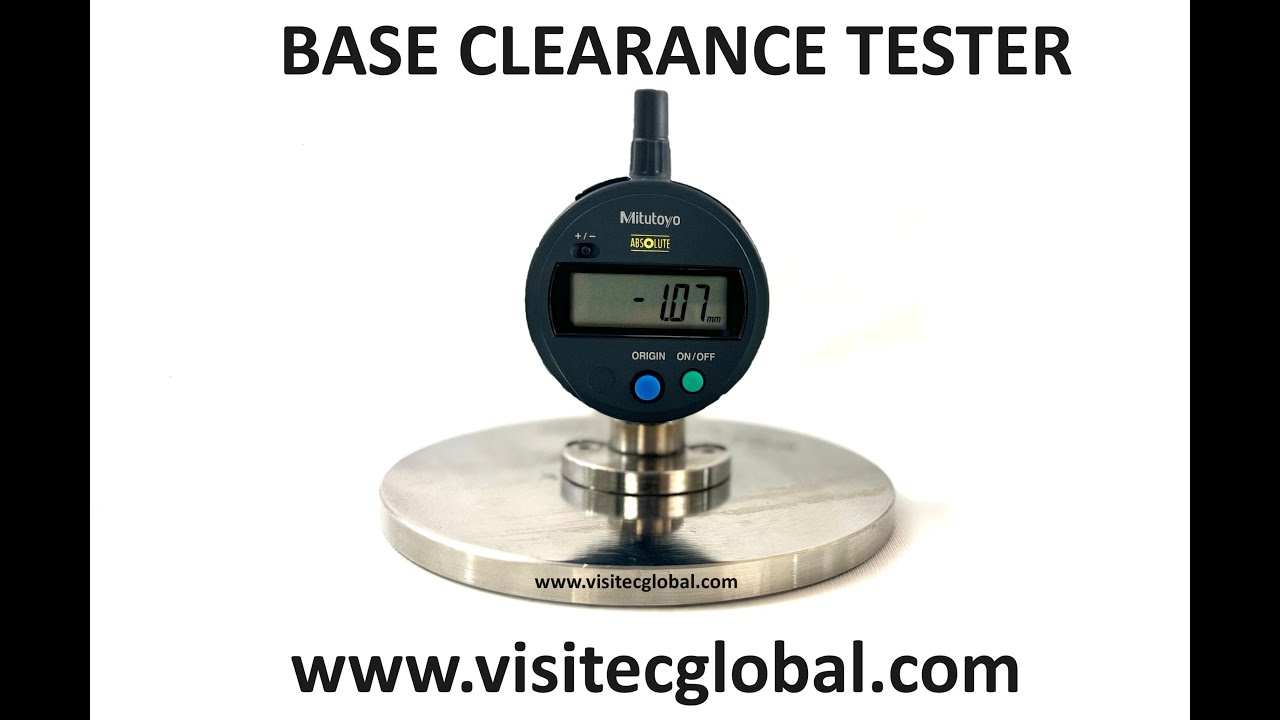 Base Clearance Tester | Visitec Global | Laboratory Testing Equipment