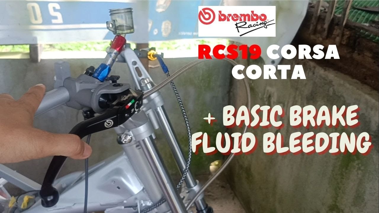 RCS19 Corsa Corta + Basic Brake Fluid Bleeding| PJworks