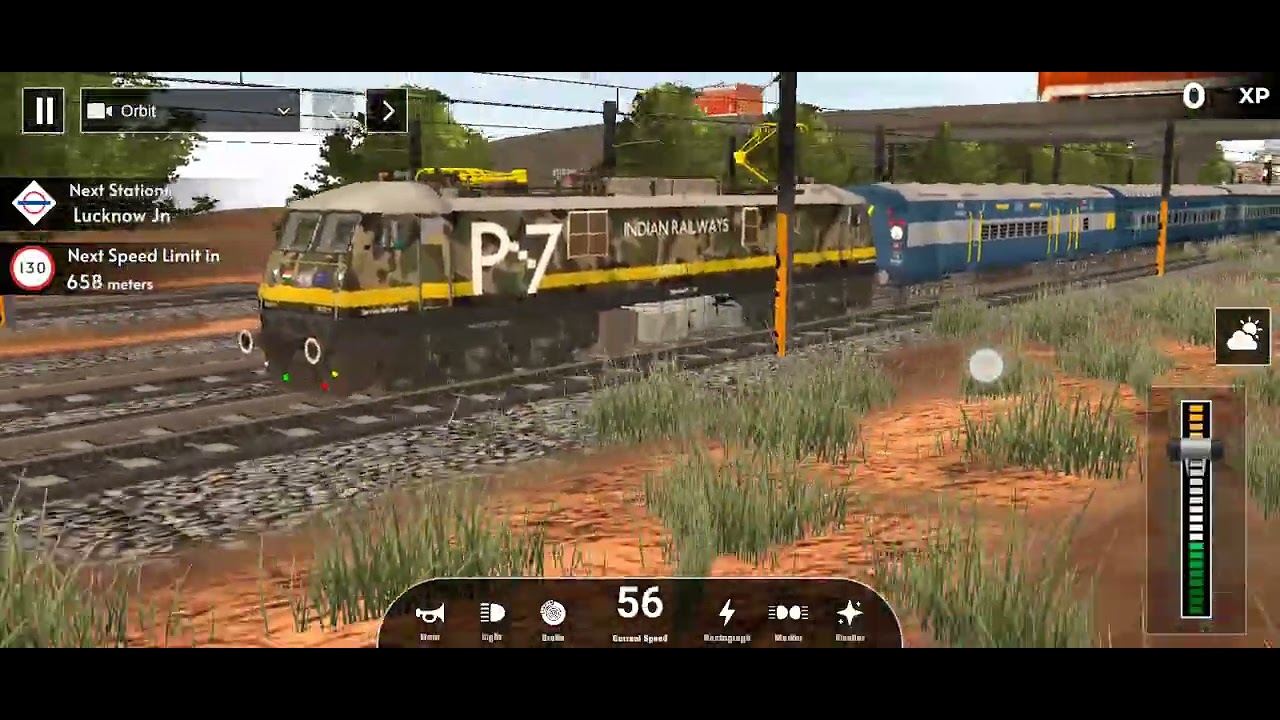 Trying indian train simulator 🔥🚂🚂