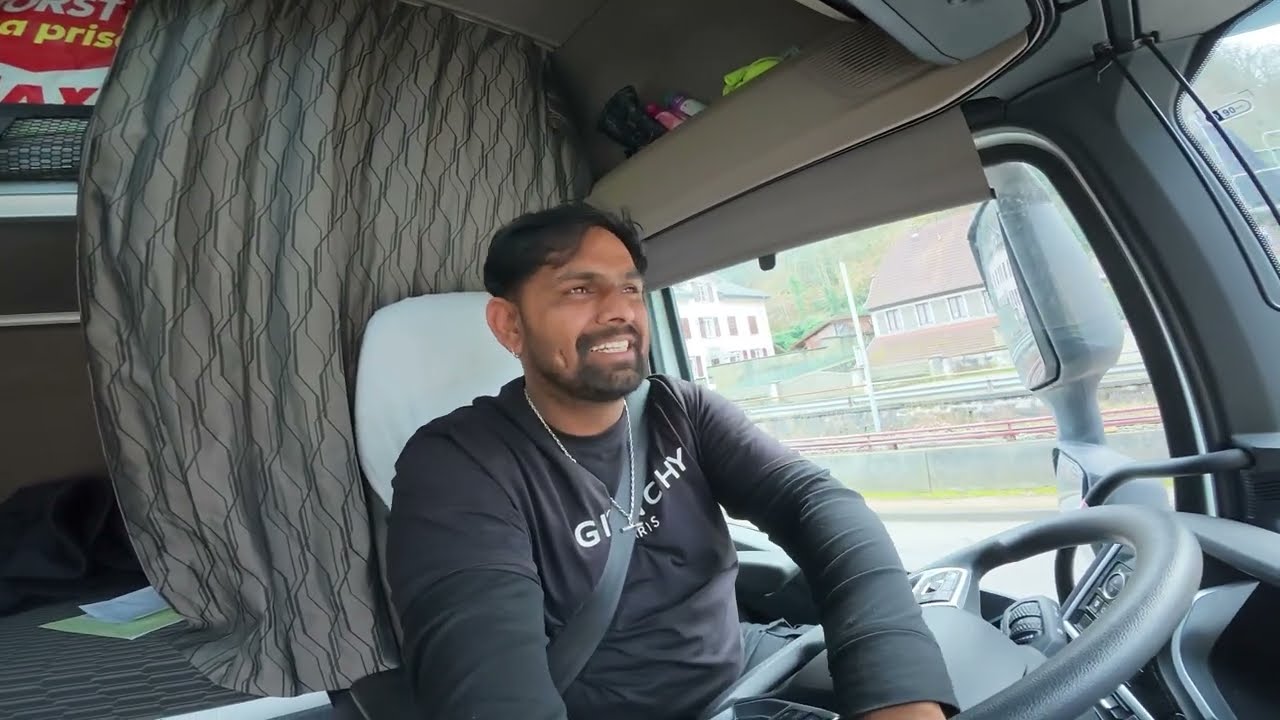 Italy 🇮🇹 to switzerland 🇨🇭 part 2 Europe truck driver vlog Hindi Germany truck driver vlog Hindi 