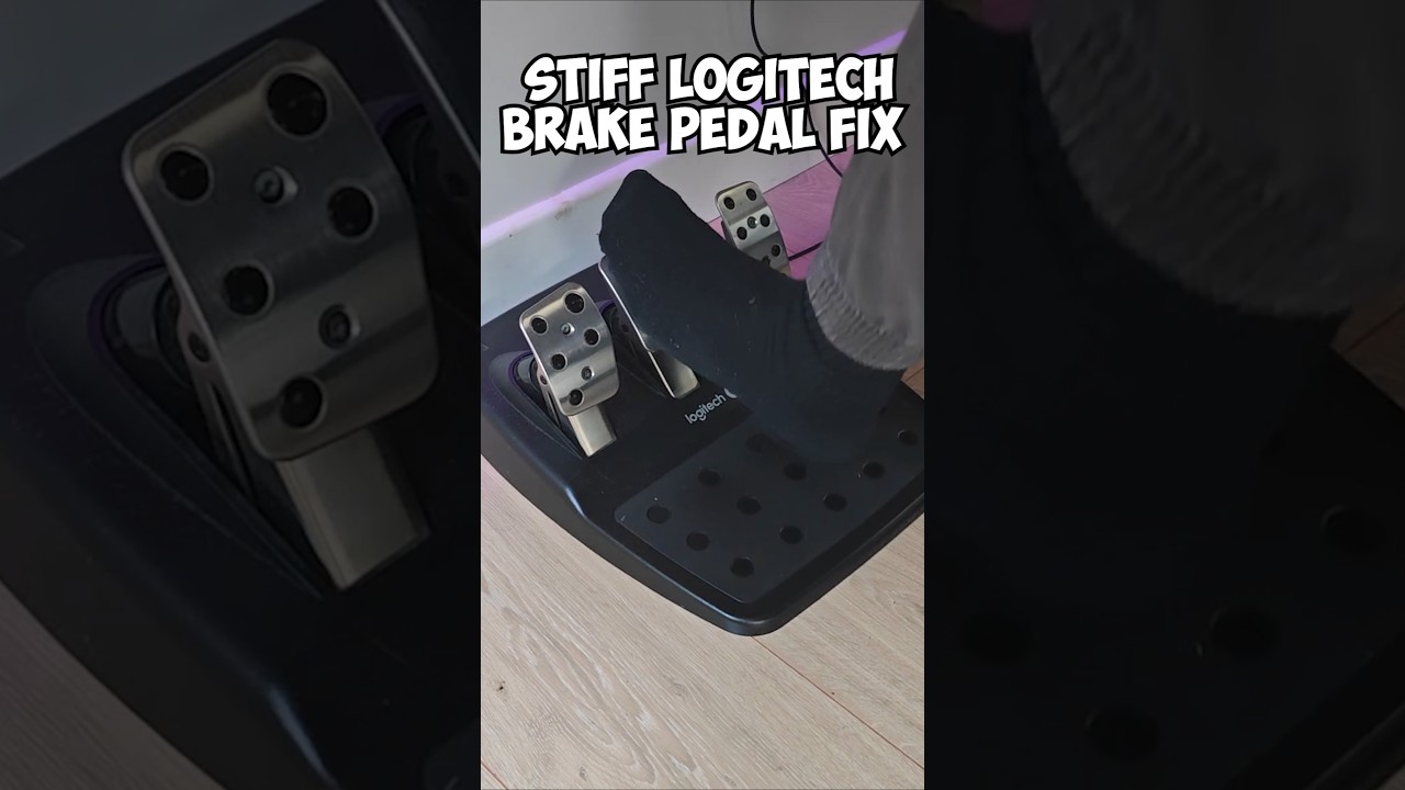 Logitech G29/G920 Stiff Brake Pedal Fix