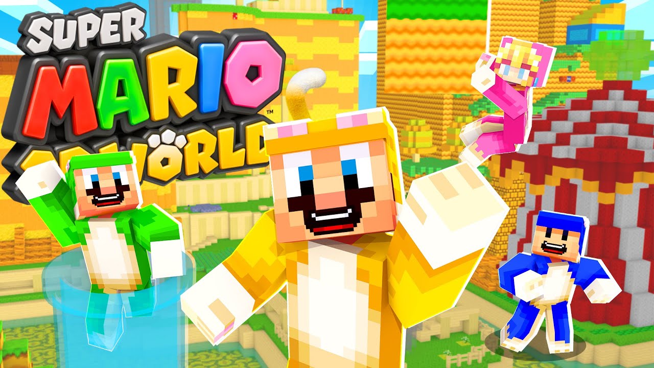 SUPER MARIO 3D WORLD! [85] | Super Mario | Minecraft