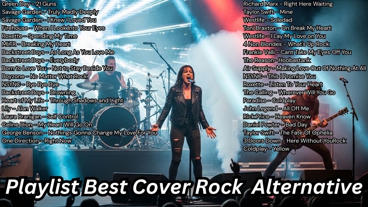 Best Alternative Rock Love Songs | Rock Cover Collection