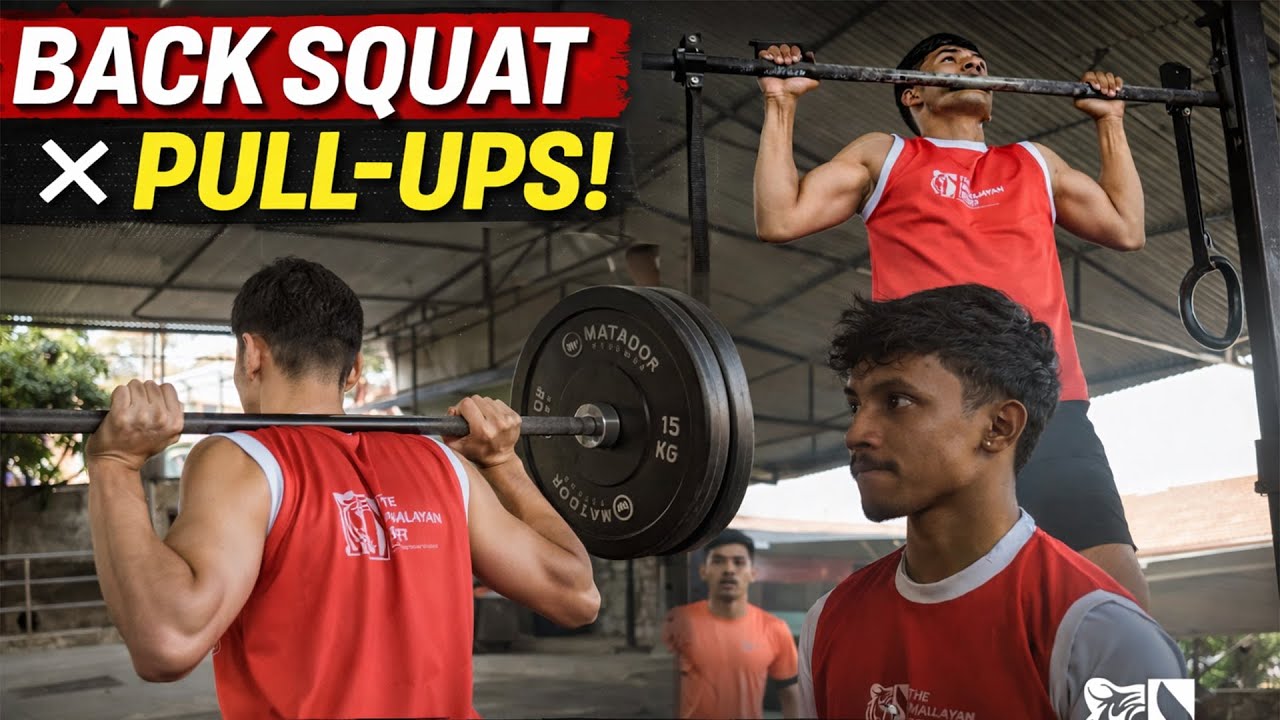 Build Power & Control | Back Squats & Pull-Ups CrossFit Session