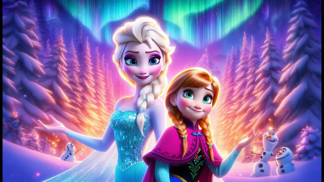 Northern Lights Magic: A New Frozen Story