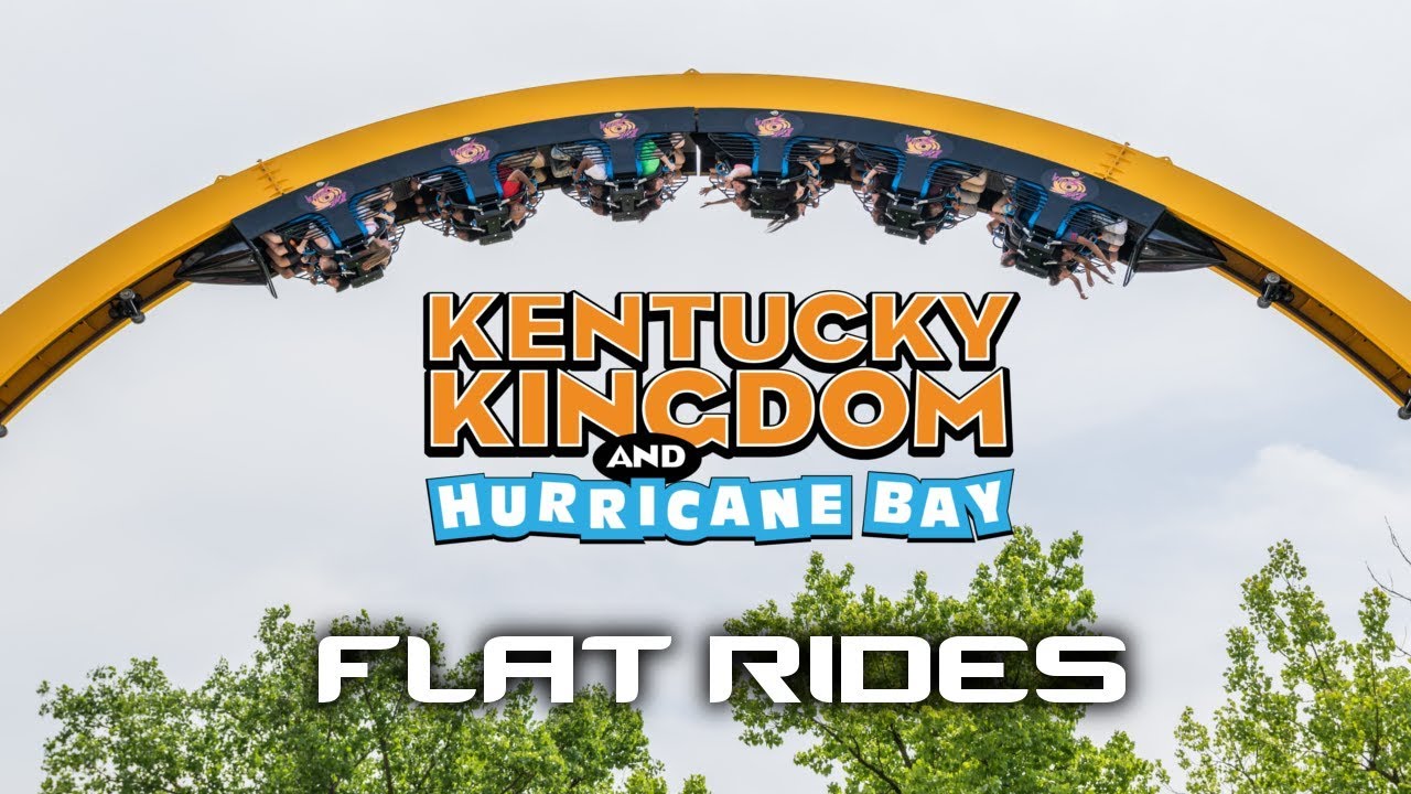 Flat Rides of Kentucky Kingdom - August 2017