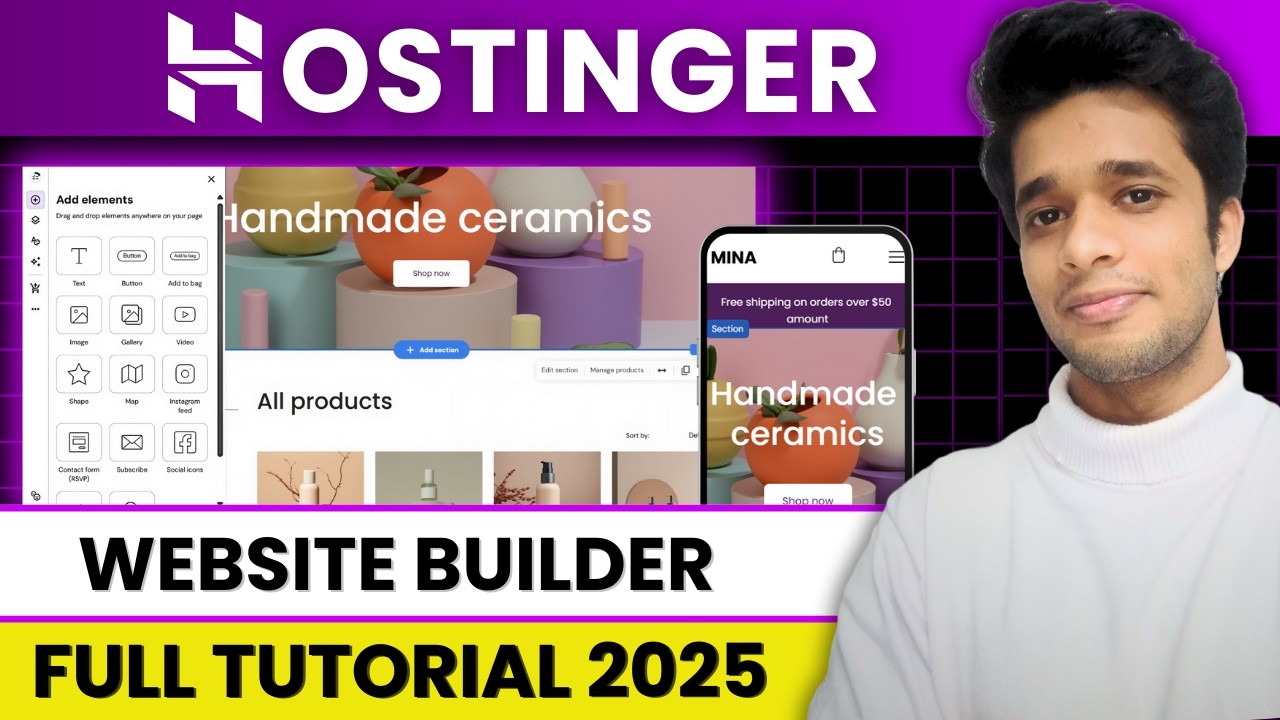 Hostinger Website Builder: Create Any Website – Ecommerce, Blog & More