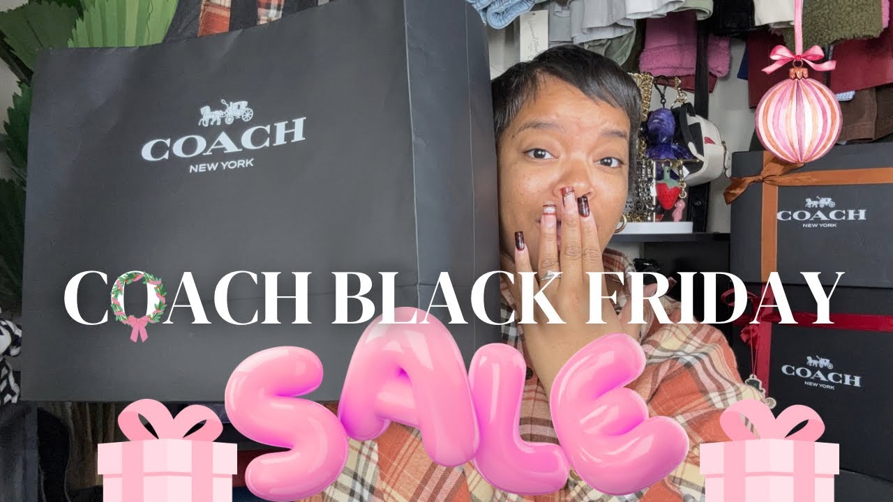 Эта распродажа Coach в Черную пятницу была просто безумной! 💫