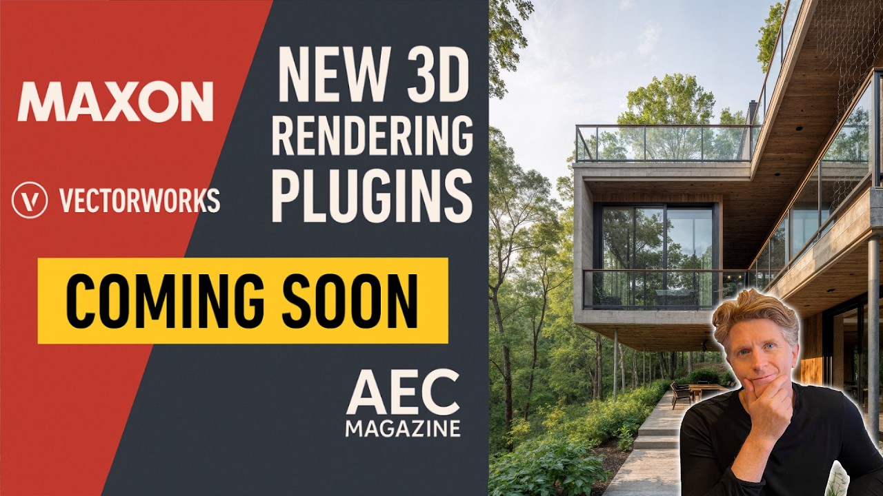 🚀 Maxon & Vectorworks Unveil Game-Changing Real-Time Rendering Plugin for Architects
