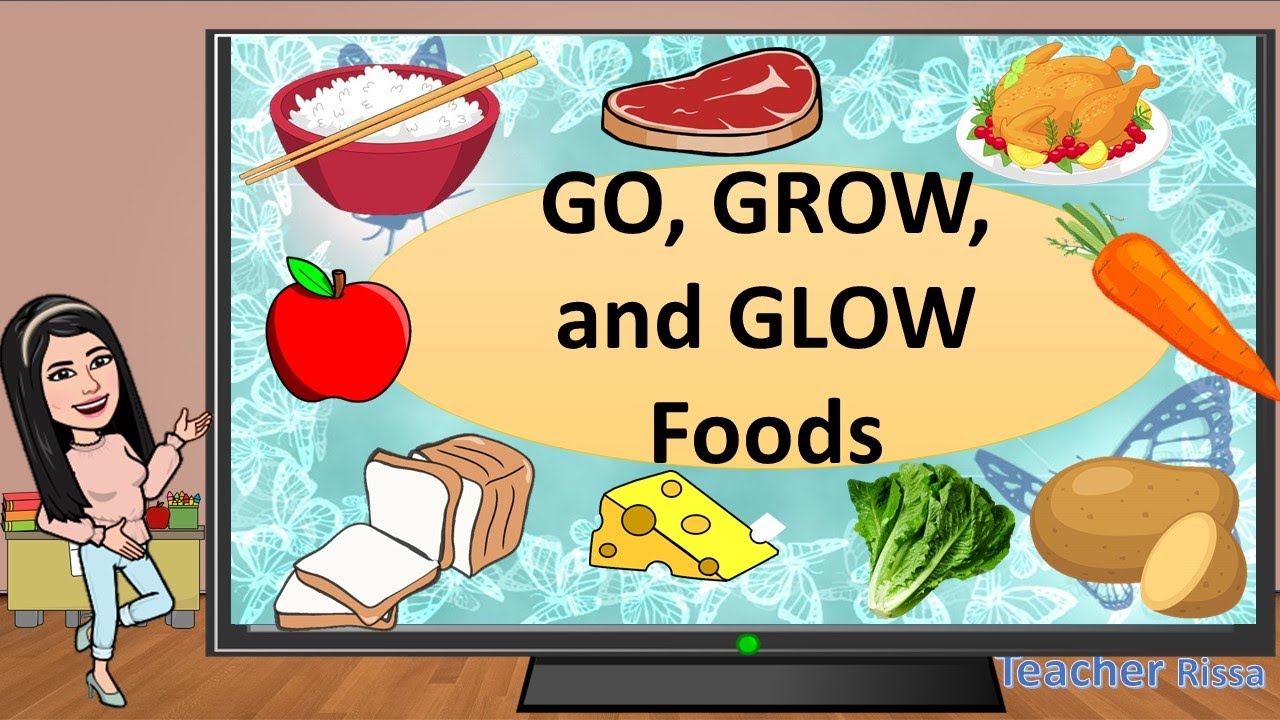 GO, GROW and GLOW FOODS || Teacher Rissa Mae