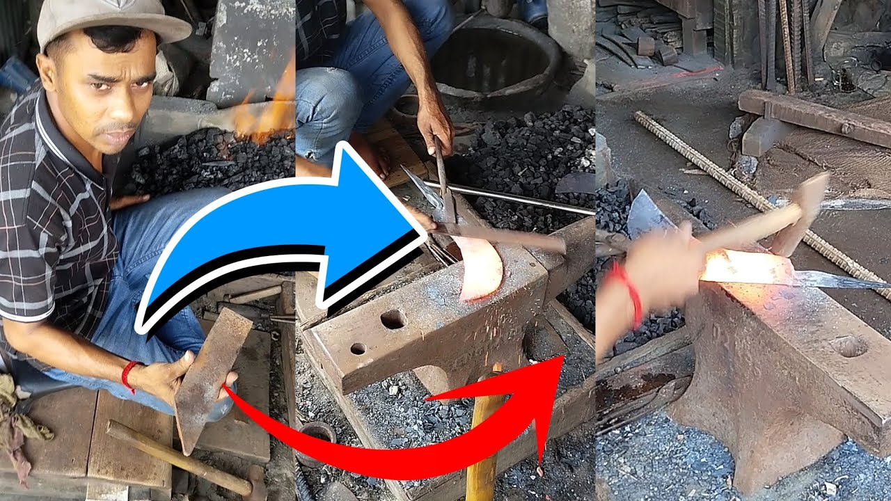 দা কিভাবে বানানো হয় দেখুন #viralvideo 