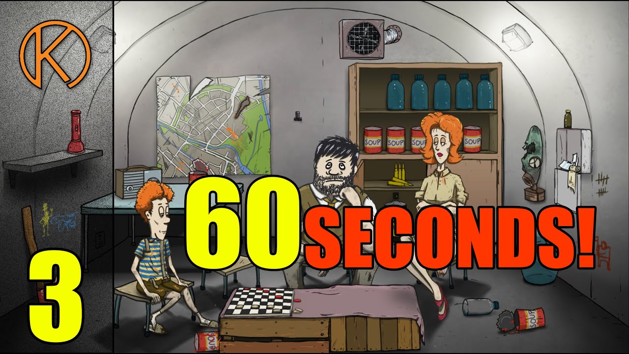 Kokoplays 60 Seconds! - Ep. 3 - Ted The Skeletor