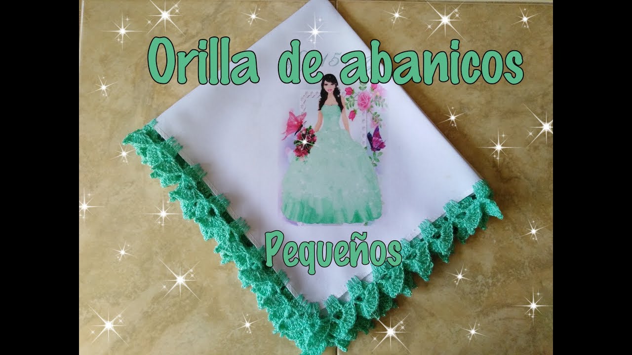 ORILLA DE ABANICOS PEQUEÑOS