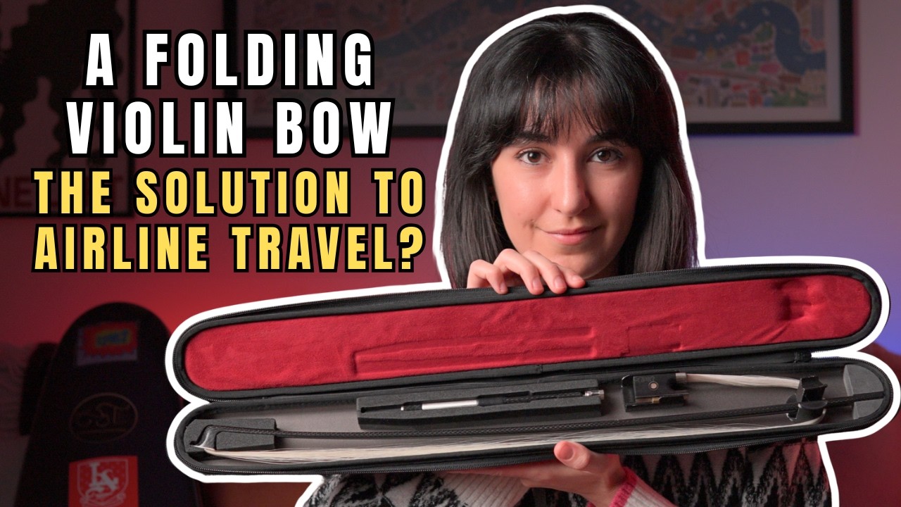 A €500 Violin Bow That FOLDS? A Game Changer for travelling violinists? Divide Bows Review