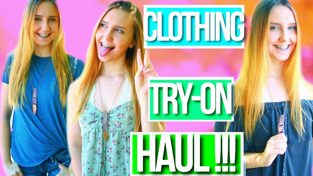 Back To School Clothing Haul 2017!!!