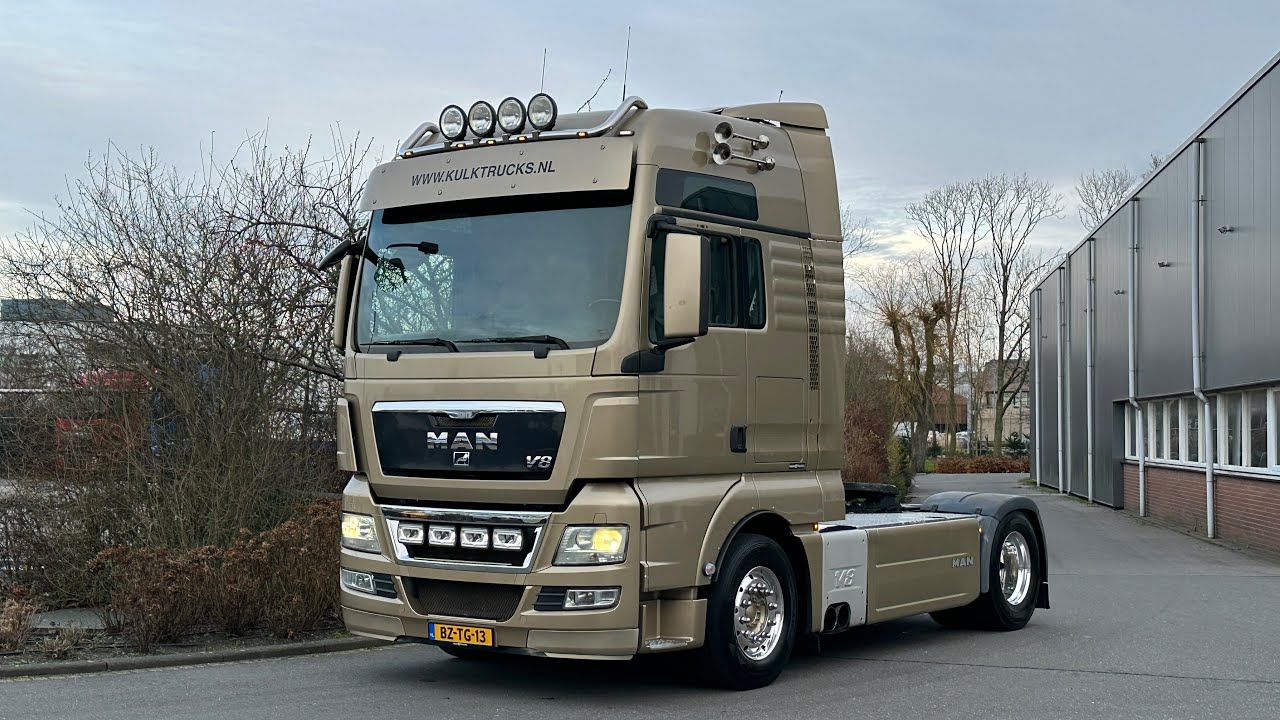 MAN TGX 18 680 XXL V8 eev - ZF RETARDER / UNIEK / LOW MILEAGE - wb 3900 - YEAR 2012