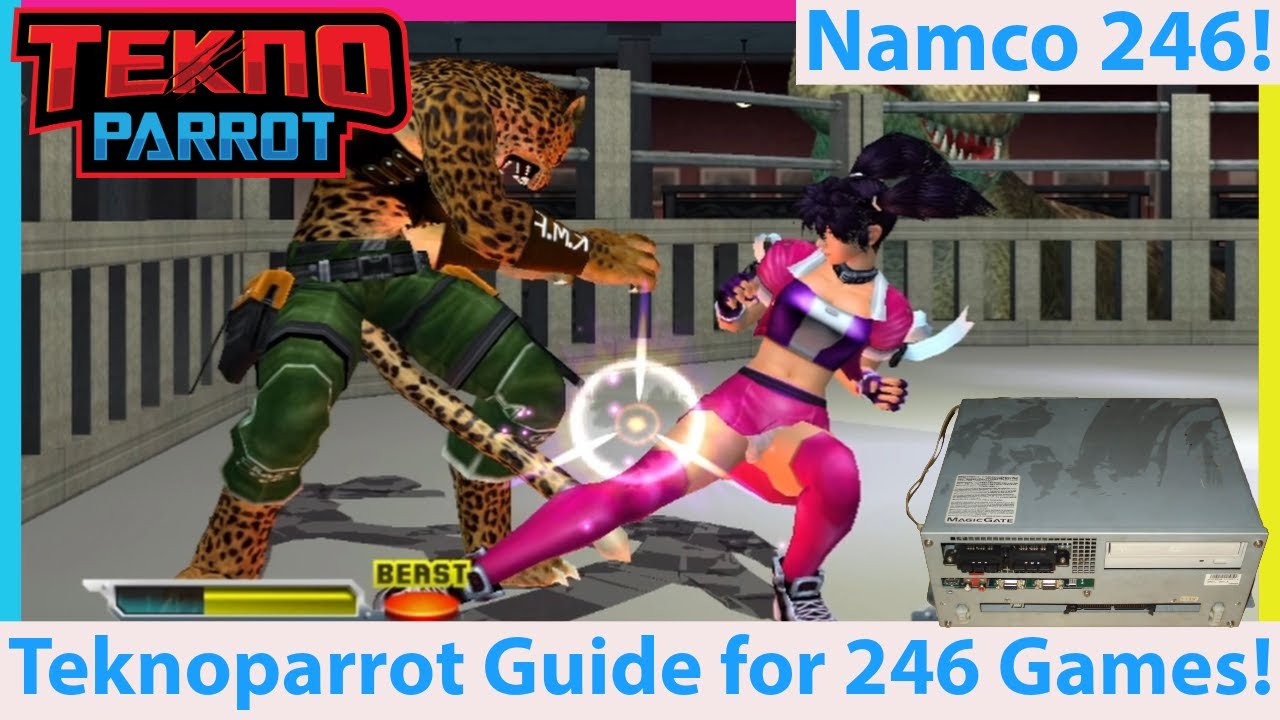 Teknoparrot Gets a Big Update! Namco 246 Guide!