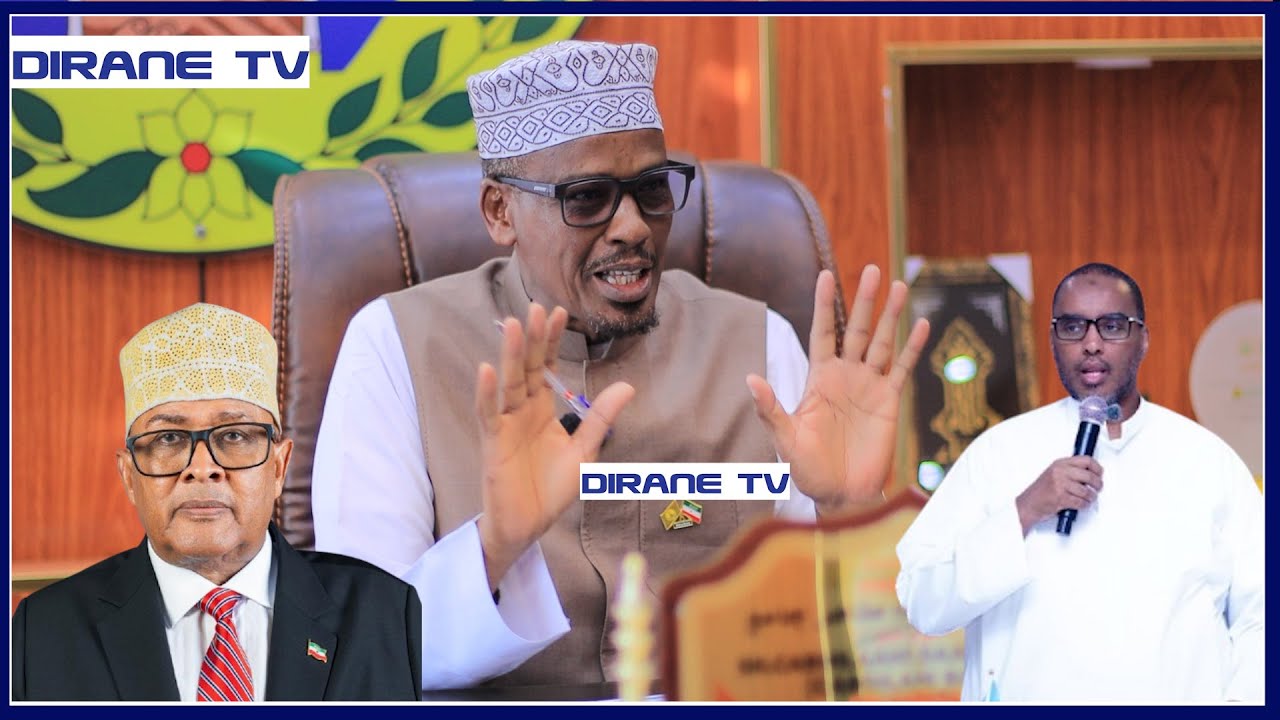 Wasiirka Diinta Iyo Awqaafta Somaliland oo si adag Fahad Yaasin Ugu jawaabay.