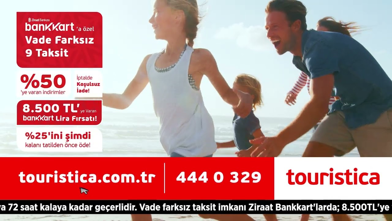 Erken Rezervasyon Fırsatları Touristica'da!