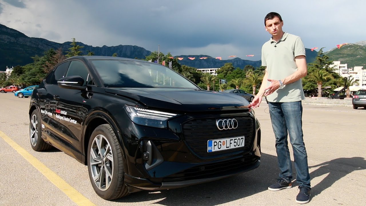 Audi Q4 Sportback e-tron na probi