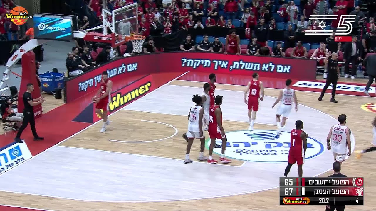 Kyler Edwards with 15 Points vs. HAPOEL JERUSALEM