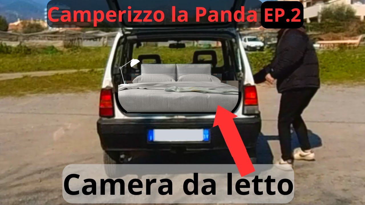 Camperizzo la panda EP. 2 - Installazione Materasso (Zona notte)