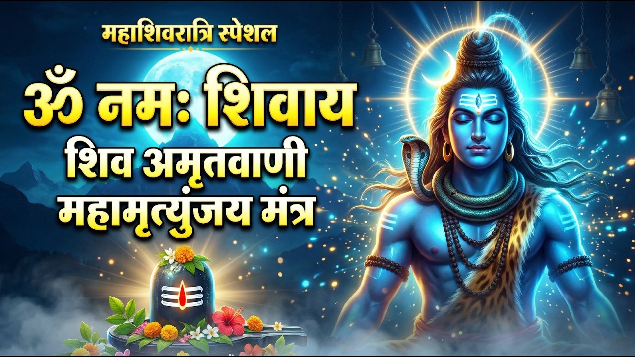 महाशिवरात्रि स्पेशल : ॐ नमः शिवाय धुन | Om Namah Shivaya ShivDhun | NonStop ShivDhun | Mantra